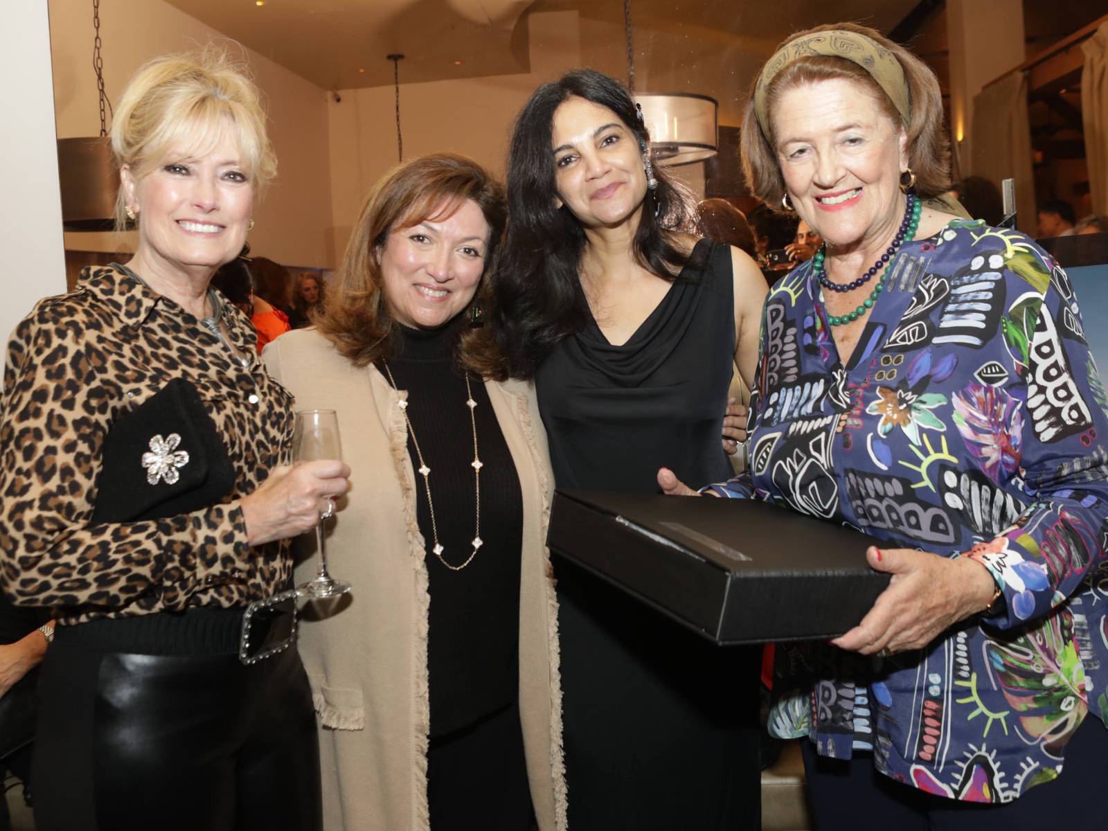 Princess Monika Lowenstein Gala Fundraiser with Sue Vaccaro, Ivonne Camacho, Hasna Sal, Princess Monika Lowenstein_